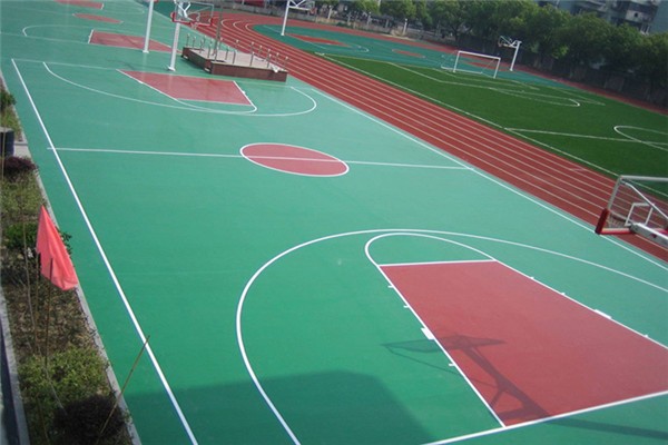 矽PU籃球場